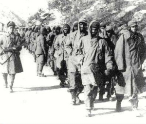 US Soldiers being marched by North Koreans